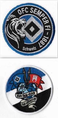 Semper-Fi Schweiz und The Fanatics / unter Fan-Club Aufnäher