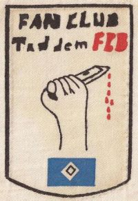 Tod dem FCB / unter Fan-Club Aufnäher