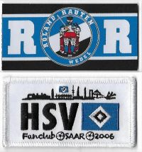 Roland Rauten & Saar / unter Fan-Club Aufnäher