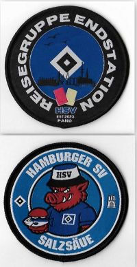 Reisegruppe Endstation & Salzsäue / unter Fan-Club Aufnäher