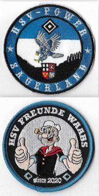 HSV Power Sauerland & HSV Freunde Waabs / unter Fan-Club Aufkleber