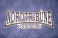 Nordtribüne Hamburg / unter Normale HSV-Aufnäher / Rückenaufnäher