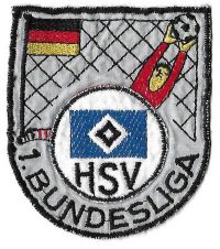 HSV, 1 Bundesliga, 80er Jahre / unter Normale HSV-Aufnäher